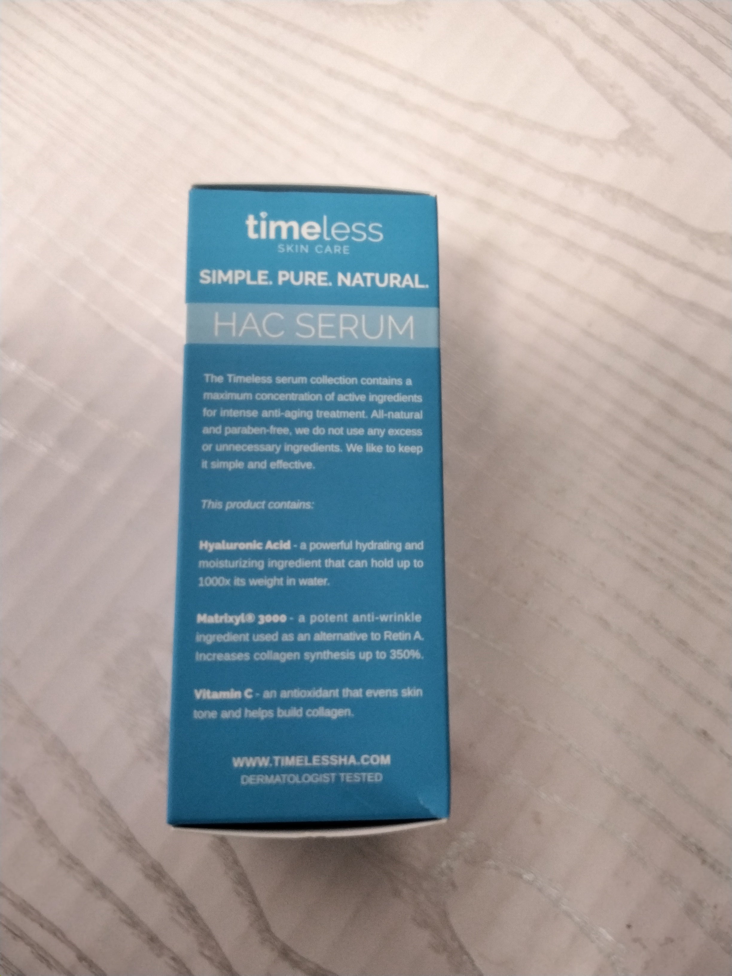 Timeless Skin Care Hyaluronic Acid + Vitamin C Serum - 1 oz (7820231147758)